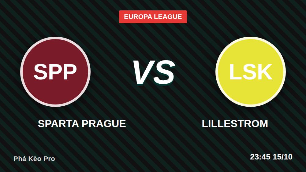 7 Điểm Nóng Sparta Prague vs Lillestrom: Kèo Châu Á -280 Có Đáng Tin?