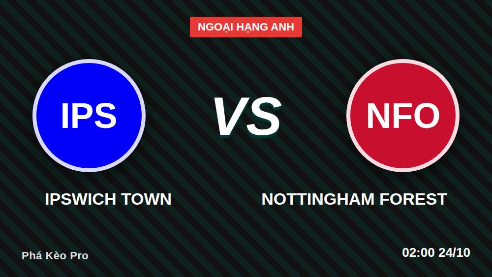 Ipswich vs Nottingham Forest: Kèo Châu Á +125 Đáng Tin Đến Đâu?